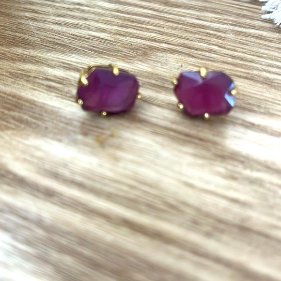 kate spade Jewelry - Purple Kate Spade Earrings